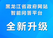 黑龙江省政府网站智能问答平台全新升级，快来提问吧！